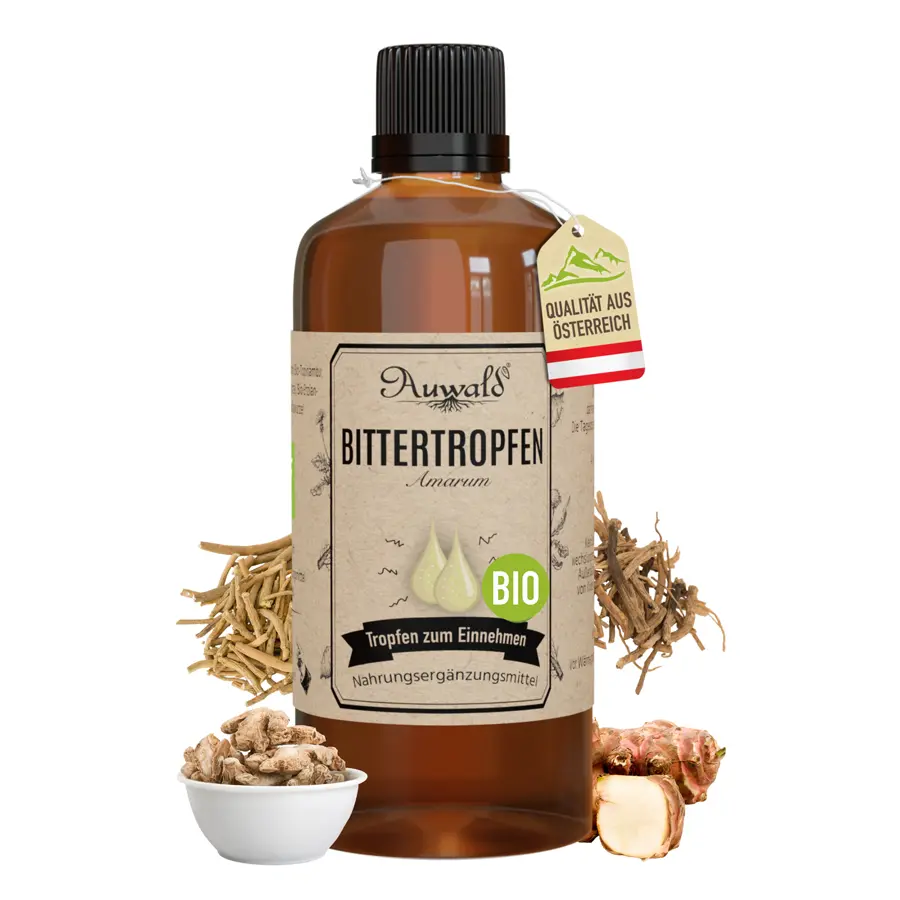 Auwald - Bittertropfen BIO 100ml Bitterstoffe (Tinktur, Essenz, Auszug, Extrakt)