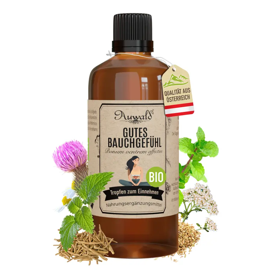 Auwald Gutes Bauchgefühl Tropfen BIO 100ml (Tinktur, Essenz, Auszug, Extrakt)