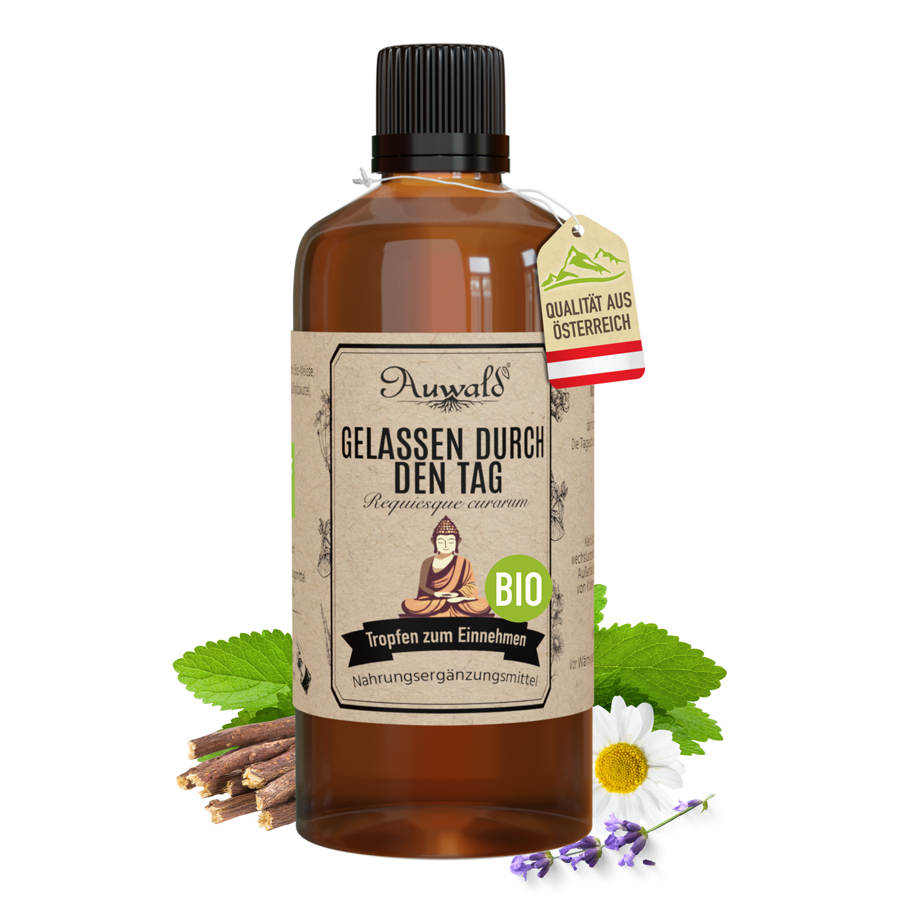 Gelassen durch den Tag - Tinktur BIO 100ml