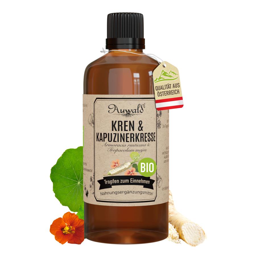 Kren & Kapuzinerkresse Tinktur BIO 100ml (Meerrettich Extrakt)