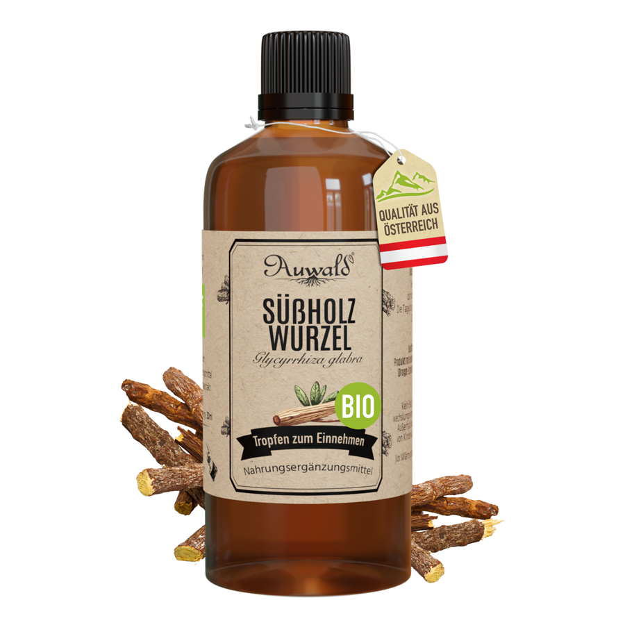 Süßholzwurzel Tinktur BIO 100ml (Süßholz Extrakt)