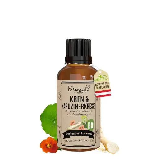 Kren & Kapuzinerkresse Tinktur BIO 30ml (Meerrettich Extrakt)